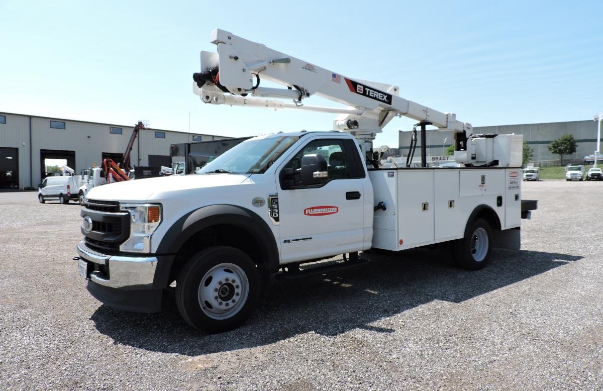 Terex LT40, 2020 Ford F550, front drivers side