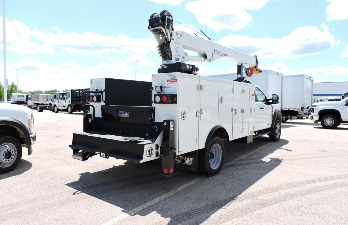 Stellar 8630, TMAX1-11, Ford F550 Super Cab, back passenger side