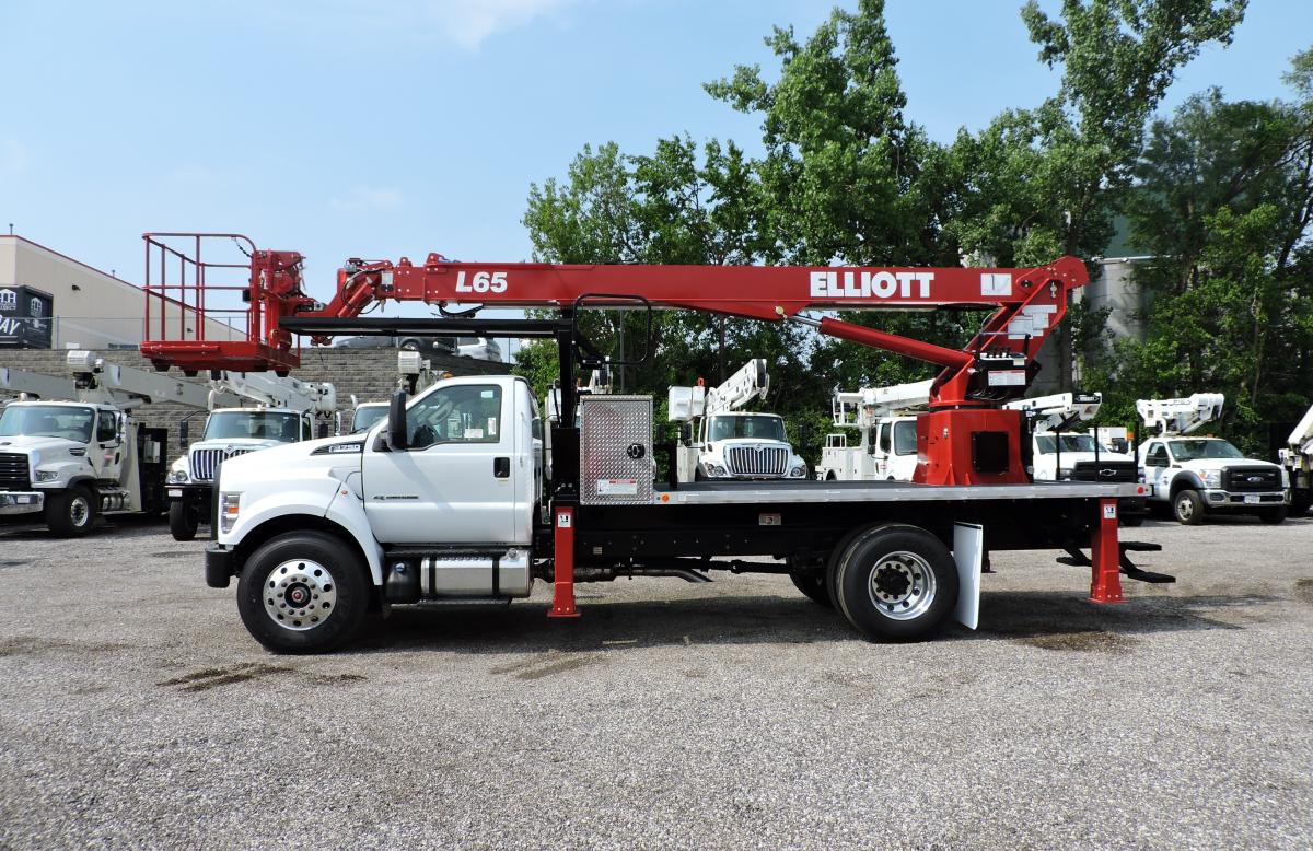 Elliott L65R, 2025 Ford F750 drivers side