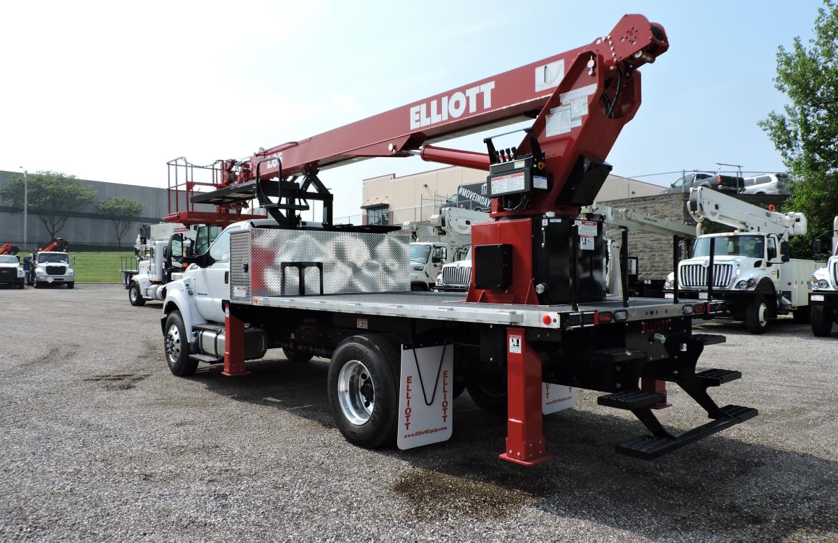 Elliott L65R, 2025 Ford F750 back drivers side