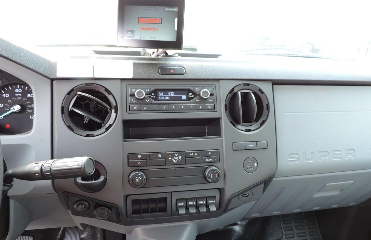 Elliott L65R, 2025 Ford F750, dashboard