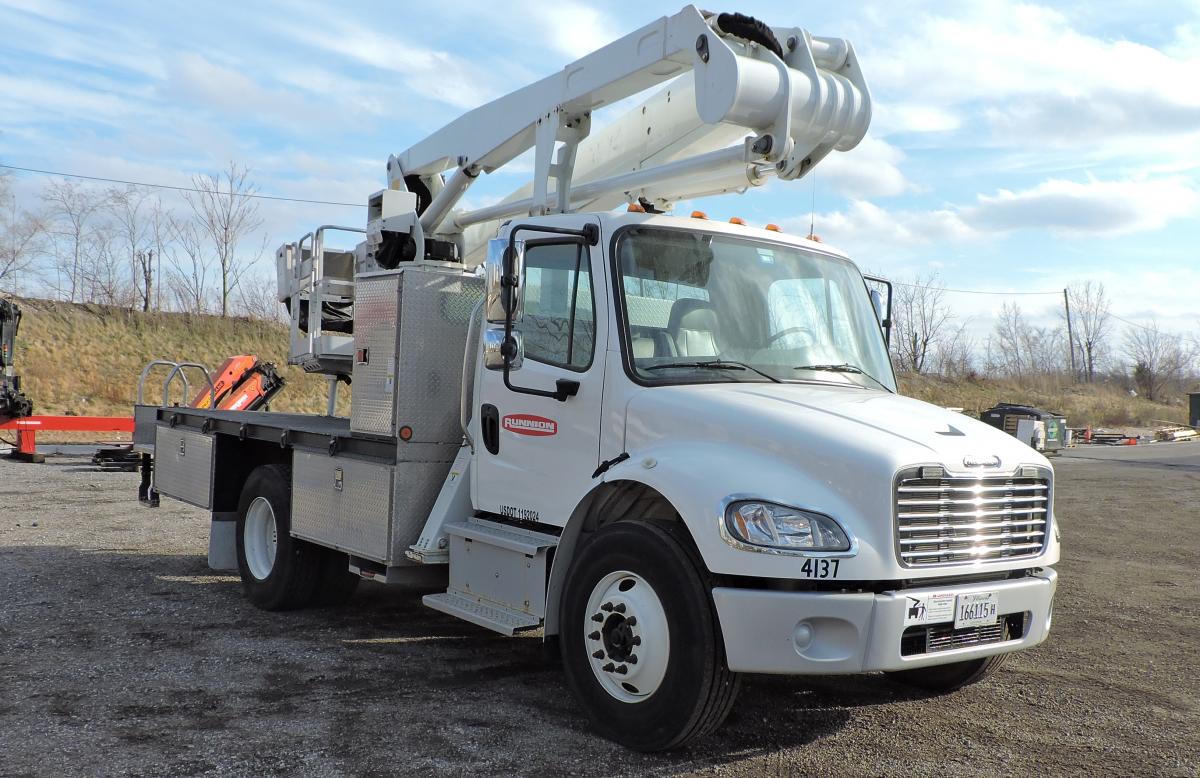 Download Dur A Lift Dpm2 52du Bucket Truck With Jib 2017 Freightliner M2106 Non Cdl Runnion Equipment Company