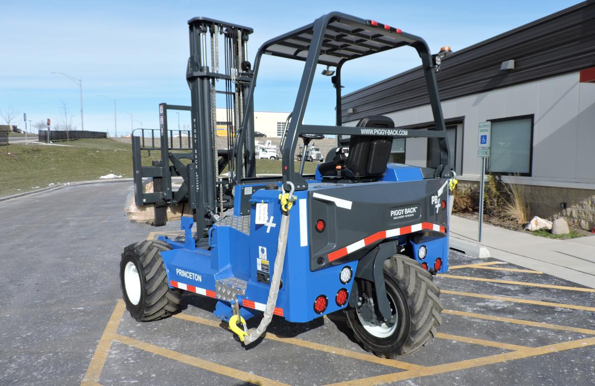 Princeton PB55.3X+ Double Reach Forklift Runnion Equipment Company