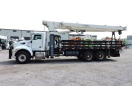 Terex BT-4792, 2013 Peterbilt 348, drivers side